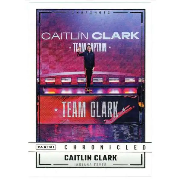 WNBA 2025 Panini Caitlin Clark Chronicled Snapshots Caitlin Clark #98