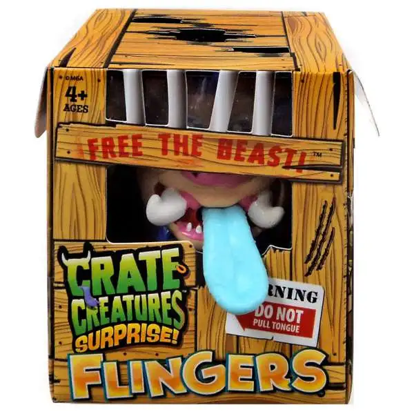 Crate Creatures Surprise! Flingers Snort Hog Figure