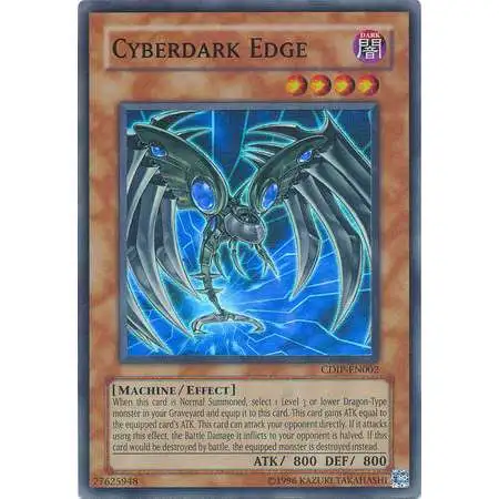 YuGiOh GX Trading Card Game Cyberdark Impact Super Rare Cyberdark Edge CDIP-EN002