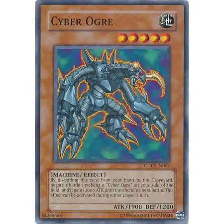 YuGiOh GX Trading Card Game Cyberdark Impact Common Cyber Ogre CDIP-EN004