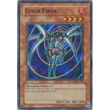 YuGiOh GX Trading Card Game Cyberdark Impact Super Rare Cyber Esper CDIP-EN005