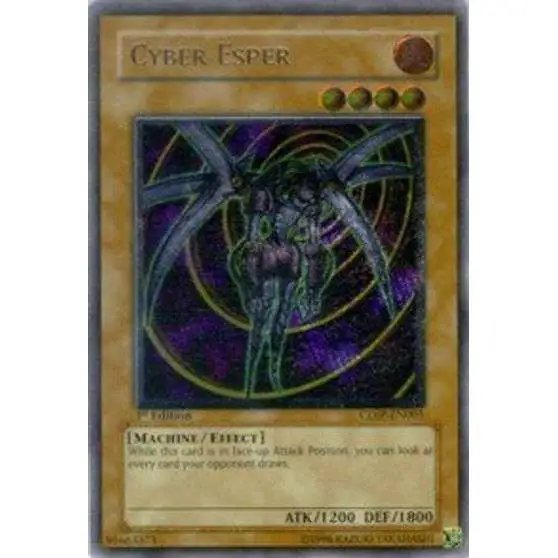YuGiOh GX Trading Card Game Cyberdark Impact Ultimate Rare Cyber Esper CDIP-EN005 [1st Edition]