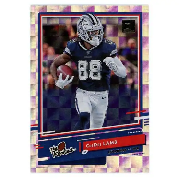 NFL 2020 Panini Donruss Football The Rookies Refractor CeeDee Lamb TR-CL [Rookie]