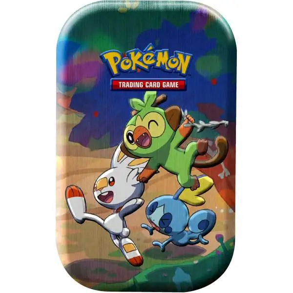Pokemon Celebrations Grookey, Scorbunny & Sobble Mini Tin Set [2 Celebrations Booster Packs + 1 Additional B]