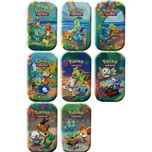Pokemon Celebrations Set of 8 Mini Tin Sets
