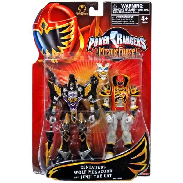 Power Rangers Mystic Force Centaurus Wolf Megazord and Jenji the Cat Exclusive Action Figure 2-Pack