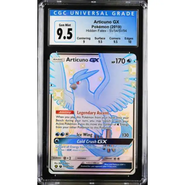 articuno gx pokemon card Moltres & Zapdos & (69/68) [Sun & Moon: Hidden Fates] Pokémon Hit Points170 HP Form Pokemon Trading Card Game Celestial