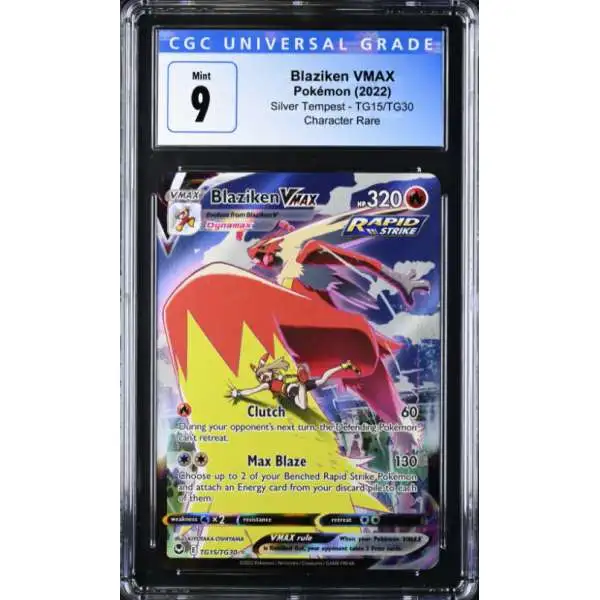 blaziken pokemon card price VMAX TG15/TG30- Silver Tempest - Trainer Gallery (Dont apply Weakness and Resistance for Benched Pokmon.) Pokemon Trading Card Game Sword