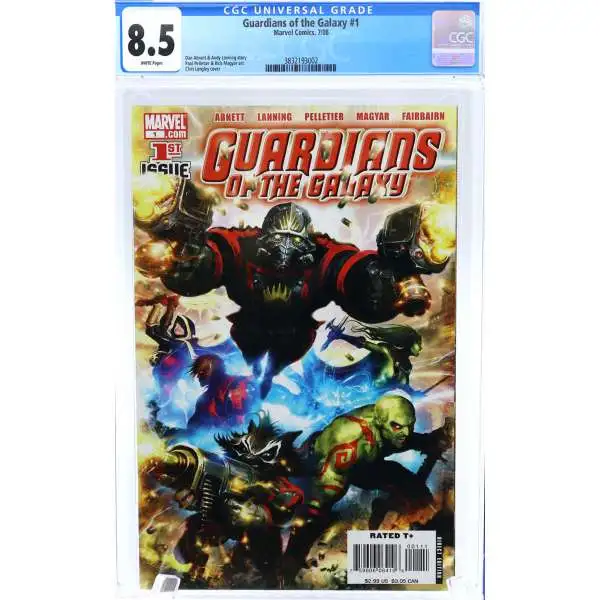 Guardians of the Galaxy Graded Comic #1 CGC 8.5 Comic Book