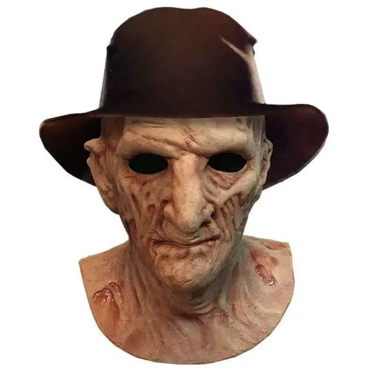 A Nightmare on Elm Street 2: Freddy's Revenge Freddy Krueger Deluxe Mask Prop Replica [Includes Fedora Hat]