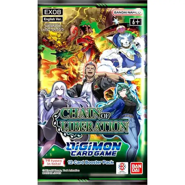 Digimon Trading Card Game Chain of Liberation Booster Box