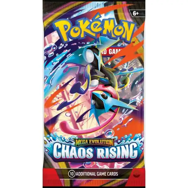 Pokemon Mega Evolution Chaos Rising Booster Pack [10 Cards] (Pre-Order ships May)