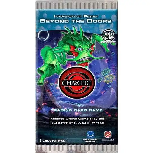 Chaotic M'arrillian Invasion Beyond the Doors Booster Pack [9 Cards] (Pre-Order ships June)