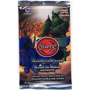 Chaotic Trading Card Game Dawn of Perim Secrets Booster Pack [9 Cards] (Pre-Order ships June)