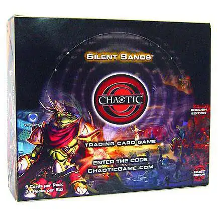 Chaotic Trading Card Game Silent Sands Booster Box [24 Packs]