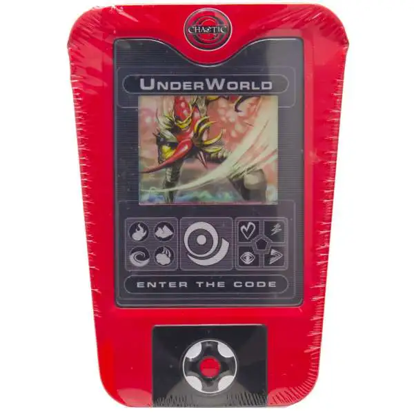 Chaotic Trading Card Game 2008 Scanner Deck Box UnderWorld Collectible Tin [Red]