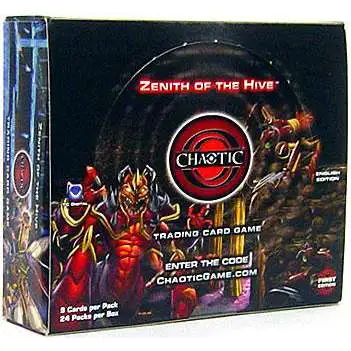 Chaotic Trading Card Game Zenith of the Hive Booster Box [24 Packs]