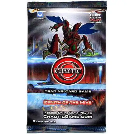 Chaotic Trading Card Game Zenith of the Hive Booster Pack [9 Cards] (Pre-Order ships June)