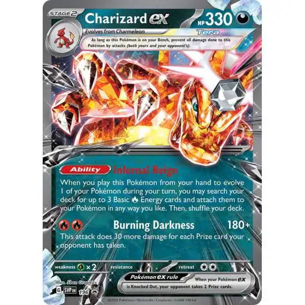pokemon cards obsidian flames charizard ex 125/197 Double Rare Tera - - Evolution 3 Card Lot Encased in a durable acrylic holder to highlight the vibrant artwork of this fan 10 Most Expensive Cards In