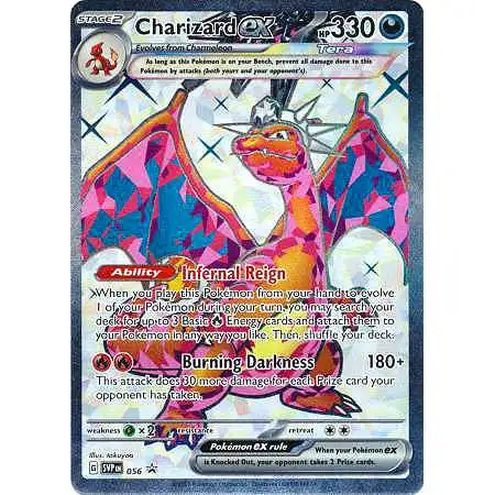 Pokemon Scarlet & Violet Obsidian Flames Promo Holo Charizard ex #056