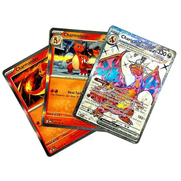 Pokemon Scarlet & Violet Obsidian Flames Tera Charizard Evolution Promo Holo Single Card Set #056