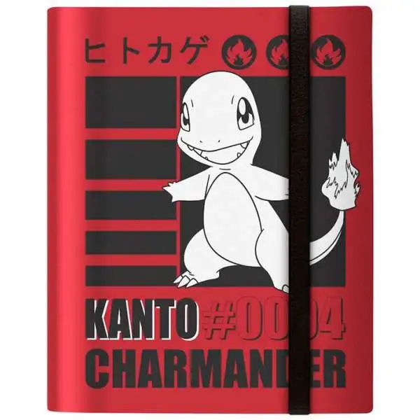 Ultra Pro Pokemon Trading Card Game Charmander 9-Pocket Binder Album [Kanji]