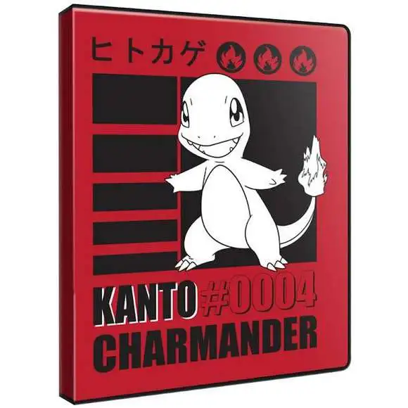 Ultra Pro Pokemon Trading Card Game Charmander 9-Pocket Portfolio Album [Kanji]