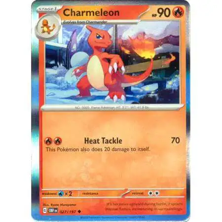Pokemon Scarlet & Violet Obsidian Flames Promo Holo Charmeleon #027