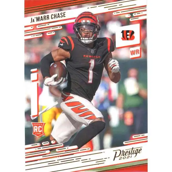 NFL 2021 Panini Chronicles Prestige Ja'Marr Chase #212 [Rookie]