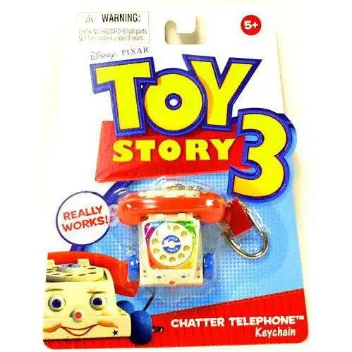 Toy Story 3 Chatter Telephone Keychain