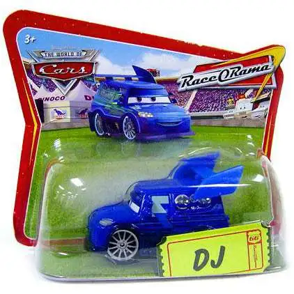 Disney / Pixar Cars The World of Cars Race-O-Rama DJ Diecast Car [Checkout Lane Package]