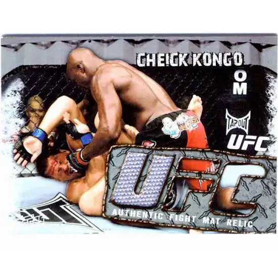 Topps UFC Round 3 Fight Mat Relic Cheick Kongo FMR-CK