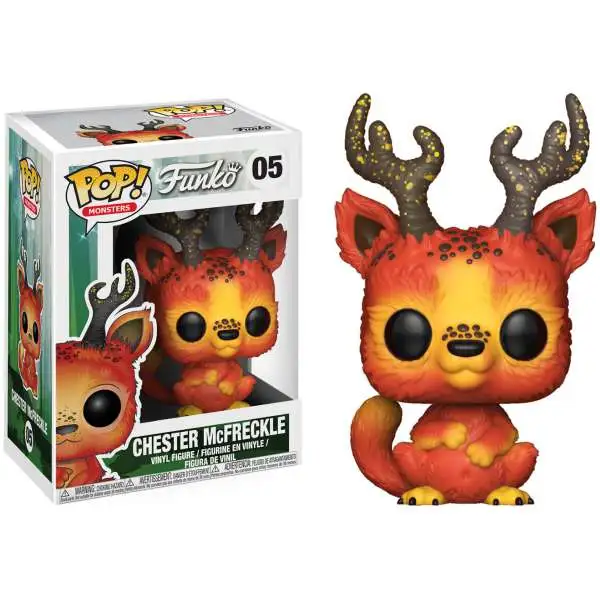 Funko Wetmore Forest POP! Monsters Chester McFreckles Vinyl Figure #04