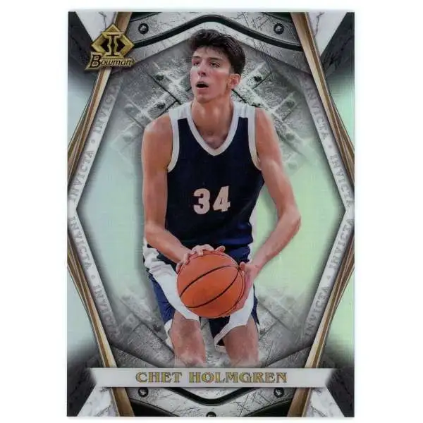 NBA 2021-22 Bowman University Invicta Chet Holmgren BI-2