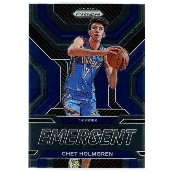 NBA 2022-23 Panini Prizm Emergent Chet Holmgren #16 [Rookie]