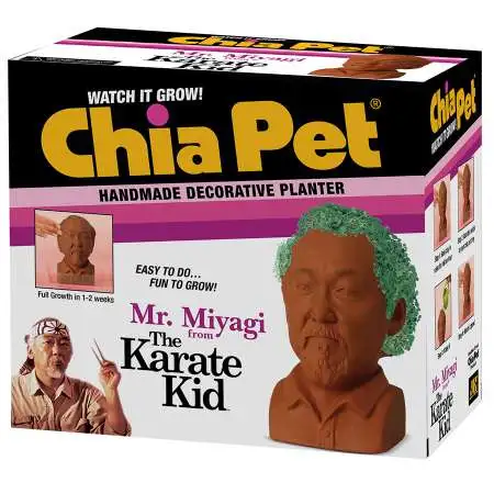 NECA The Karate Kid Mr. Miyagi Chia Pet