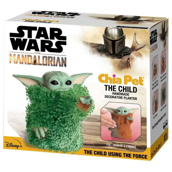 NECA Star Wars The Mandalorian The Child using The Force Chia Pet