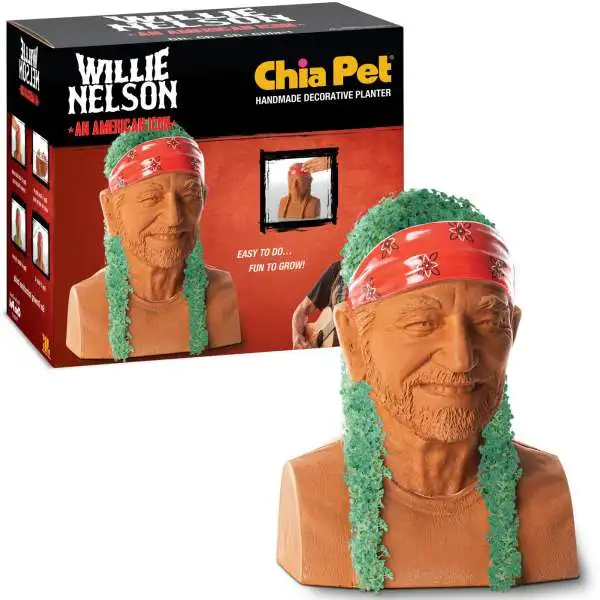 NECA Willie Nelson Chia Pet