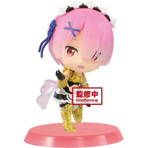 Re:Zero Starting Life In Another World Chibikyun Character Ram 2.8-Inch Collectible PVC Figure [Vol 3 A]