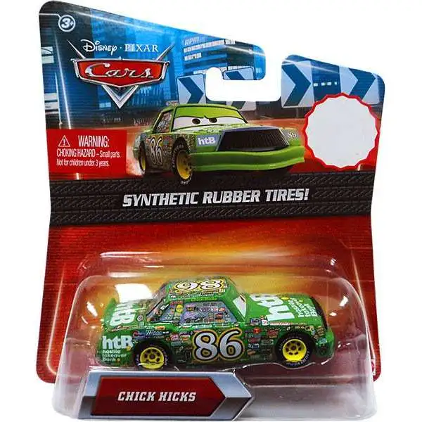 Disney / Pixar Cars Synthetic Rubber Tires Chick Hicks Exclusive Diecast Car