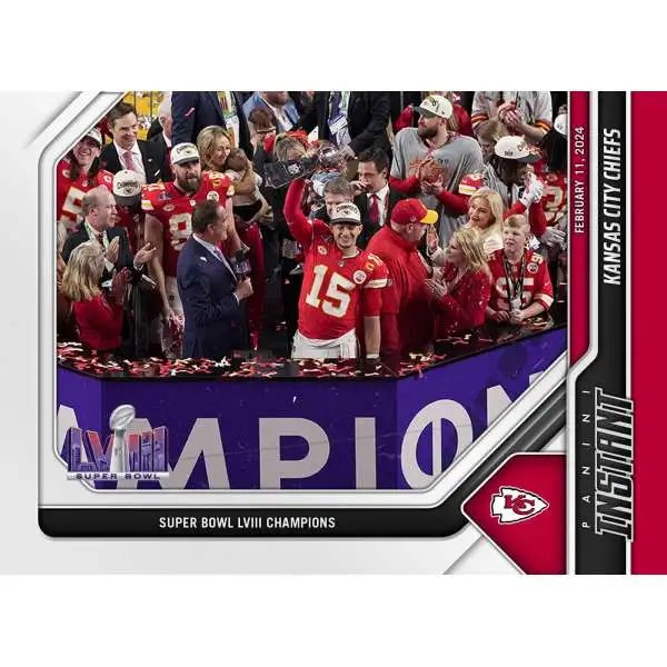 NFL 2024 Instant Football Kansas City Chiefs #212 [Super Bowl LVIII Champions]