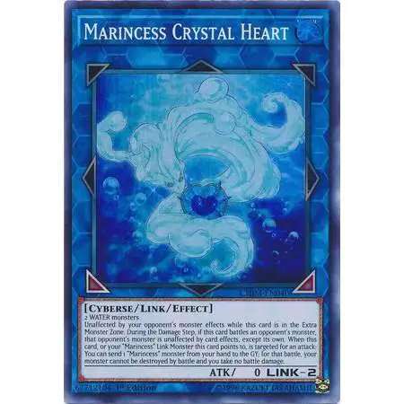 YuGiOh Trading Card Game Chaos Impact Super Rare Marincess Crystal Heart CHIM-EN040