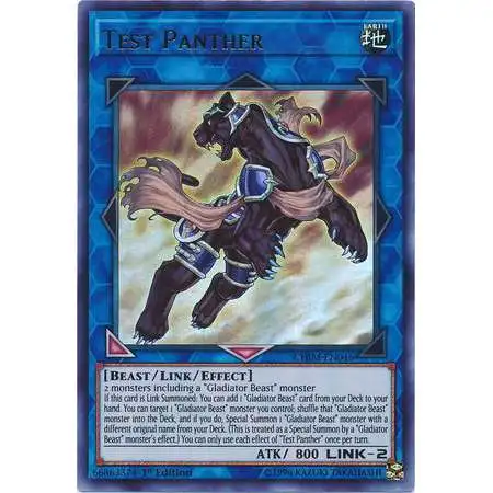 yugioh test card Panther - Yu-Gi-Oh! Database and then Special Summon 1 Gladiator Beast from your Deck SUDA-EN018 Test Bear : Quarter