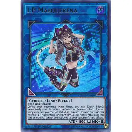YuGiOh Trading Card Game Chaos Impact Ultra Rare I:P Masquerena CHIM-EN049