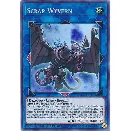 YuGiOh Trading Card Game Chaos Impact Super Rare Scrap Wyvern CHIM-ENSE1