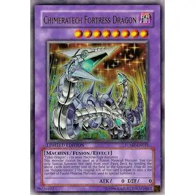YuGiOh Shonen Jump Ultra Rare Chimeratech Fortress Dragon JUMP-EN031
