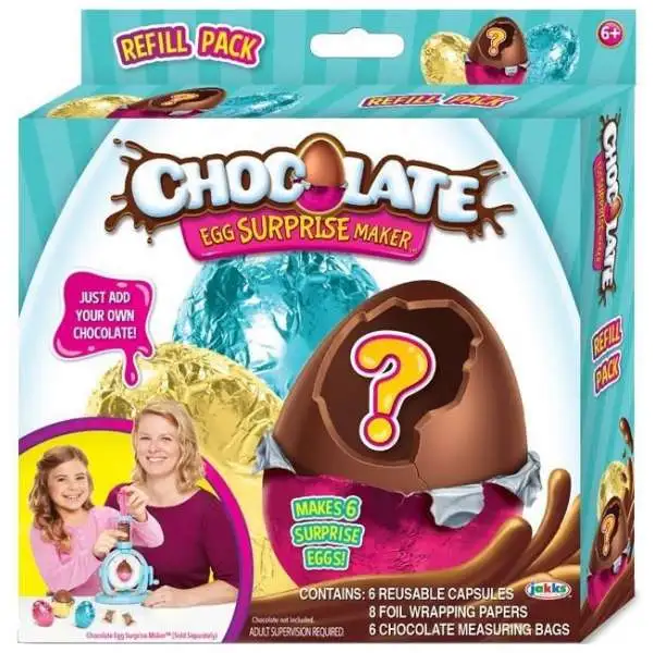 Chocolate Egg Surprise Maker Refill Pack