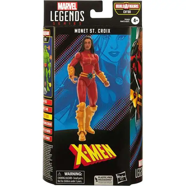 X-Men Marvel Legends Ch'od Series Monet St Croix Action Figure