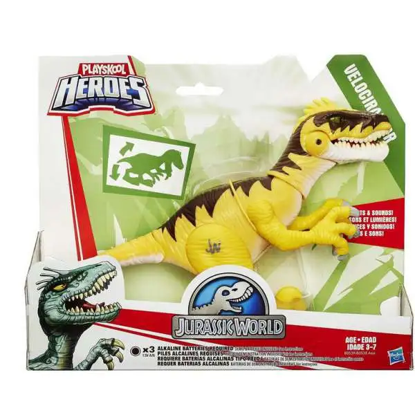 Jurassic World Playskool Heroes Chompers VELOCIRAPTOR Figure