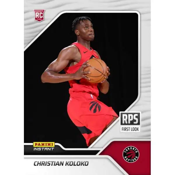 NBA Toronto Raptors 2022-23 Instant RPS First Look Basketball Christian Koloko RPS-30 [Rookie Card]